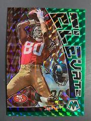 Jerry Rice [Green] #E-JR Football Cards 2023 Panini Mosaic Elevate Prices