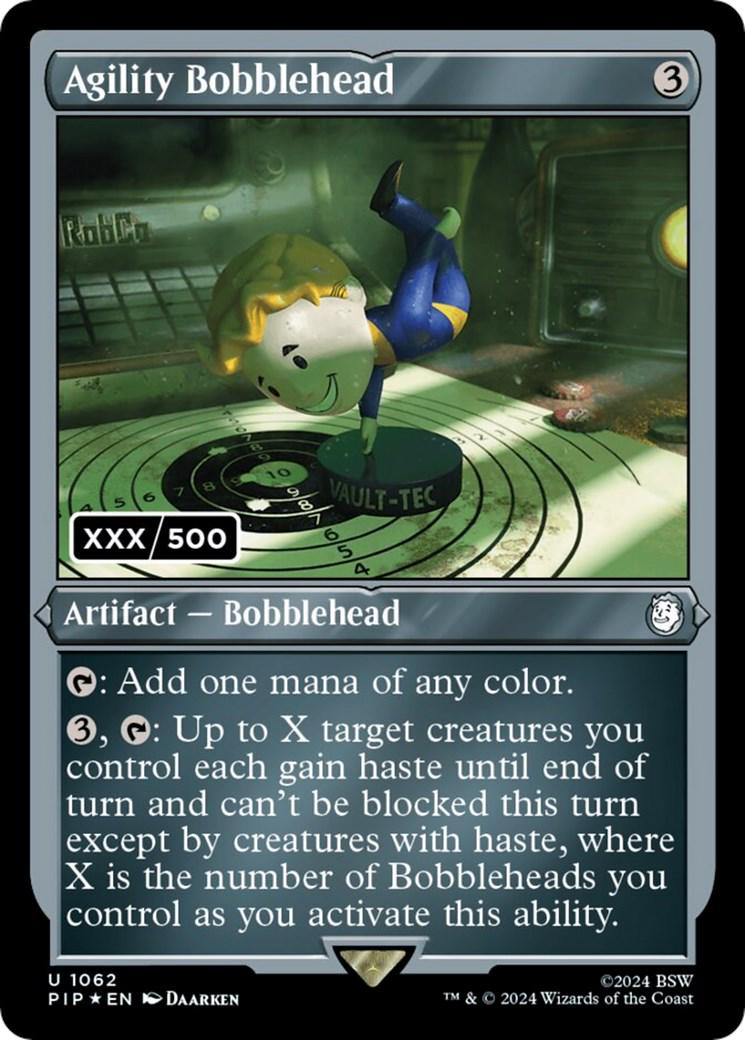 Agility Bobblehead [Serialized] #1062 Magic Fallout