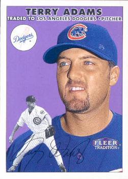 Terry Adams #356 Baseball Cards 2000 Fleer Tradition