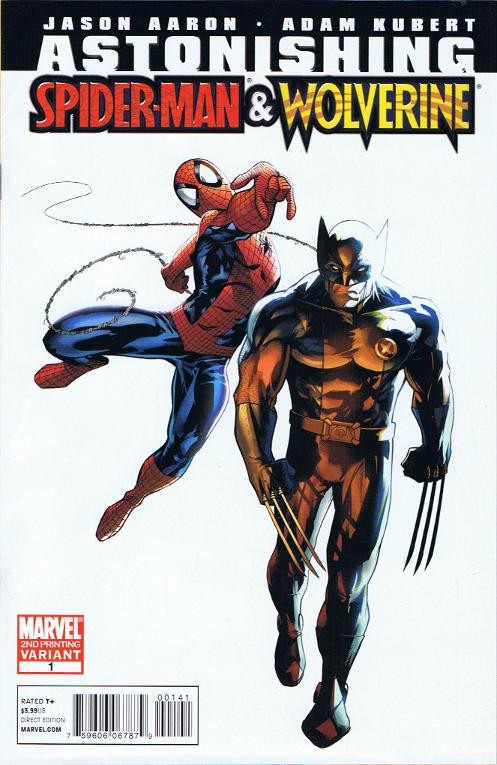 Astonishing Spider-Man & Wolverine [2nd Print] #1 (2010) Comic Books Astonishing Spider-Man & Wolverine