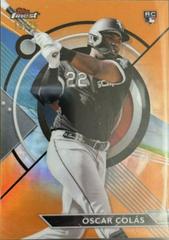 Oscar Colas [Orange] #56 Baseball Cards 2023 Topps Finest Prices