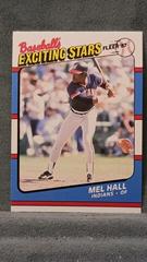 Mel Hall Baseball Cards 1987 Fleer Exciting Stars Prices