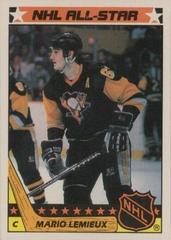 Mario Lemieux #11 Hockey Cards 1987 Topps Stickers Prices