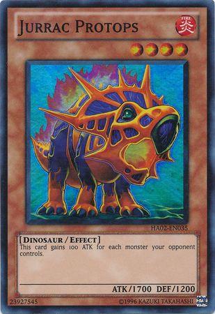 Jurrac Protops HA02-EN035 YuGiOh Hidden Arsenal 2