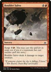 Boulder Salvo [Foil] Magic Oath of the Gatewatch Prices