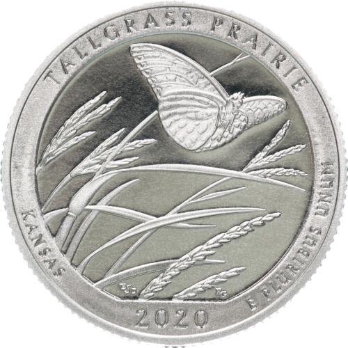 2020 P [TALLGRASS PRAIRIE PRESERVE] Coins America the Beautiful Quarter