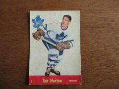 Tim Horton Hockey Cards 1955 Parkhurst Quaker Oats Prices