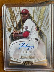 Josiah Gray [Auto] Baseball Cards 2022 Topps Tier One Break Out Autographs Prices