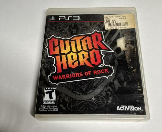 Guitar Hero: Warriors of Rock | Item, Box, and Manual | Playstation 3