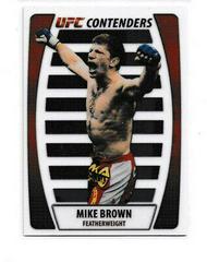 Mike Brown #C-MB Ufc Cards 2011 Topps UFC Title Shot Contenders Prices