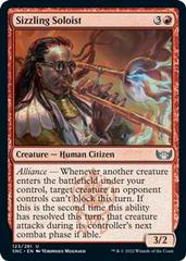 Sizzling Soloist [Foil] #123 Magic Streets of New Capenna Prices
