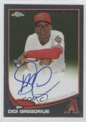 Didi Gregorius Baseball Cards 2013 Topps Chrome Rookie Autograph Prices