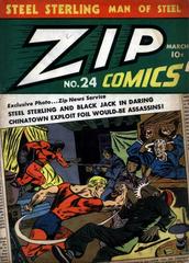Zip Comics #24 (1942) Comic Books Zip Comics Prices