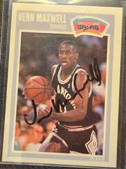 Vern Maxwell [Autograph] #144 Basketball Cards 1989 Fleer Prices
