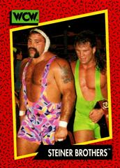 Steiner Brothers #115 Wrestling Cards 1991 Impel WCW Prices