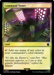 Command Tower [Foil] Magic Doctor Who Prices