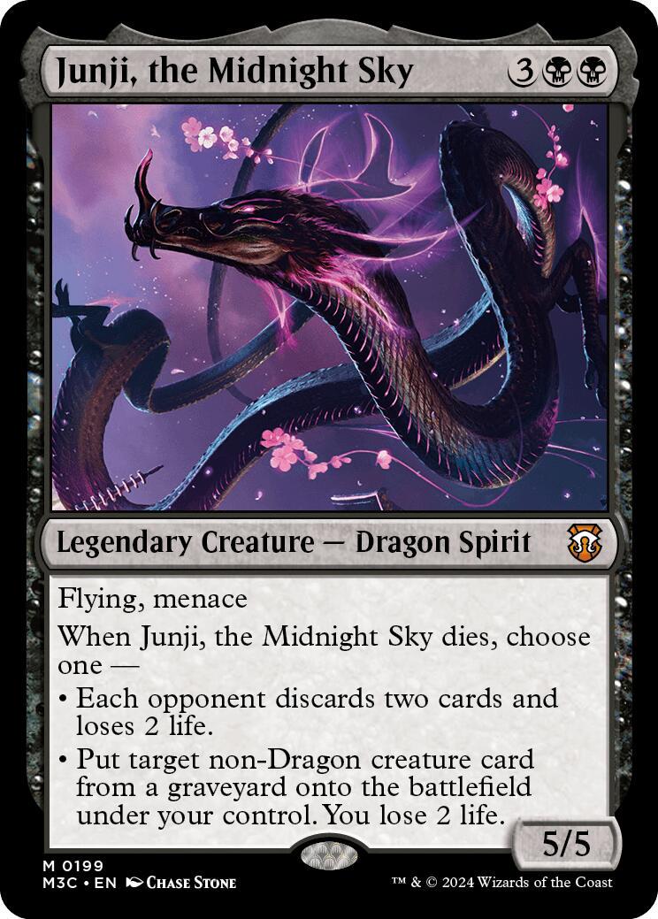 Junji, the Midnight Sky [Foil] #199 Magic Modern Horizons 3 Commander