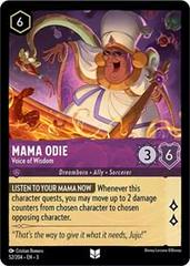 Mama Odie - Voice of Wisdom #52 Lorcana Into the Inklands Prices