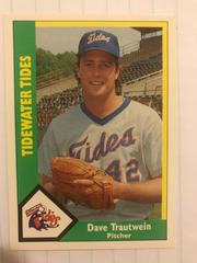 Dave Trautwein Baseball Cards 1990 CMC Tidewater Tides Prices