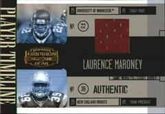 Laurence Maroney [Jersey] #PT-31 Football Cards 2006 Panini Donruss Gridiron Gear Player Timeline Prices