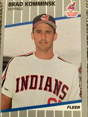 Brad Komminsk #U-28 Baseball Cards 1989 Fleer Update Prices