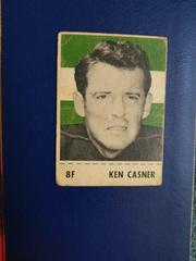 Ken Casner #8F Football Cards 1956 Shredded Wheat Prices