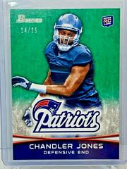 Chandler Jones [Green] #126 Football Cards 2012 Bowman Prices