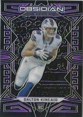 Dalton Kincaid [Purple Electric Etch] #108 Football Cards 2023 Panini Obsidian Prices