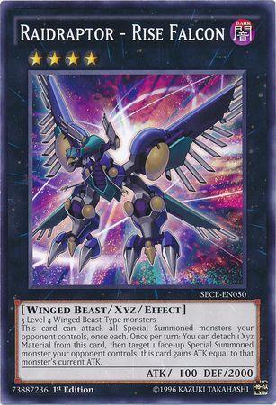 Raidraptor - Rise Falcon [1st Edition] SECE-EN050 YuGiOh Secrets of Eternity