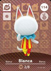 Blanca #114 [Animal Crossing Series 2] Amiibo Cards Prices