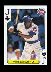 Andre Dawson [Jack of Clubs] Baseball Cards 1991 U.S. Playing Card All Stars Prices