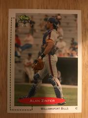 Alan Zinter #334 Baseball Cards 1991 Classic Best Prices