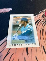 Lonnie smith #21 Baseball Cards 1986 Topps Mini League Leaders Prices