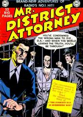 Mr. District Attorney #14 (1950) Comic Books Mr. District Attorney Prices