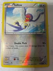 Closer Photo To Better See Text On Card. | Taillow [Reverse Holo] Pokemon Roaring Skies