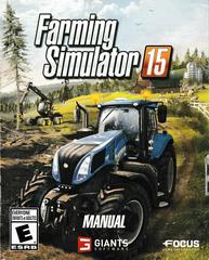 Manual - Front | Farming Simulator 15 Playstation 3