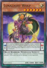 Lunalight Wolf [1st Edition] YuGiOh Shining Victories Prices