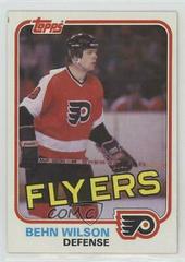 Behn Wilson Hockey Cards 1981 Topps Prices