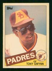 Tony Gwynn #660 Baseball Cards 1985 Topps Tiffany Prices