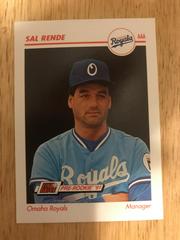 Sal Rende #349 Baseball Cards 1991 Impel Line Drive Prices