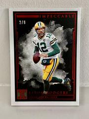 Aaron Rodgers [Ruby] #69 Football Cards 2019 Panini Impeccable Prices