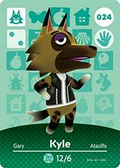 Kyle #024 [Animal Crossing Series 1] Amiibo Cards Prices