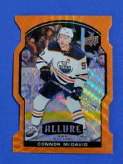 Connor McDavid [Orange Slice] Hockey Cards 2020 Upper Deck Allure Prices