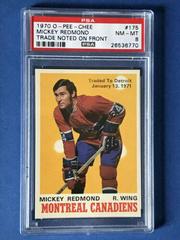 Mickey Redmond [Trade Noted on Front] Hockey Cards 1970 O-Pee-Chee Prices