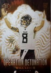Will Levis #24 Football Cards 2023 Panini Illusions Operation Detonation Prices