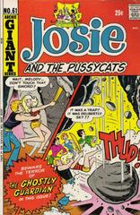 Josie and the Pussycats #61 (1972) Comic Books Josie and the Pussycats Prices
