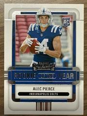 Alec Pierce #ROY-API Football Cards 2022 Panini Contenders Rookie of the Year Prices