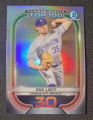 Asa Lacy #BTP-30 Baseball Cards 2021 Bowman Scout’s Top 100 Prices