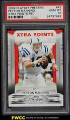 Peyton Manning [Xtra Points Red] #42 Football Cards 2009 Playoff Prestige Prices