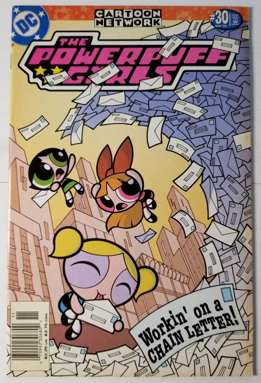 The Powerpuff Girls [Newsstand] #30 (2002) Comic Books Powerpuff Girls